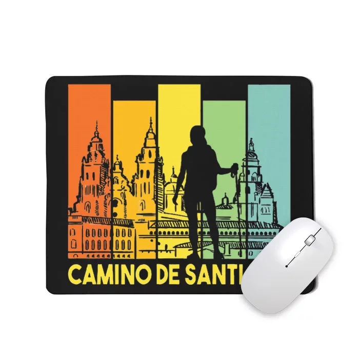 Buen Camino De Santiago De Compostela Mousepad