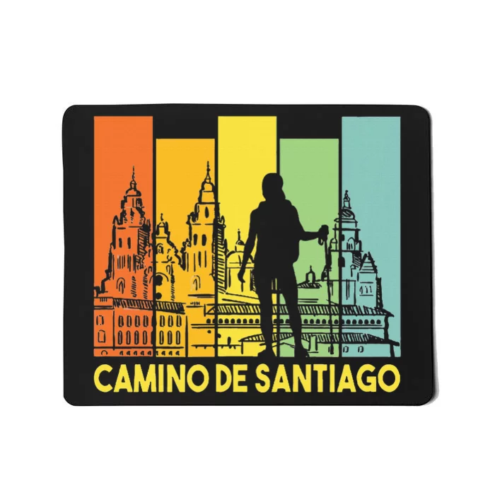 Buen Camino De Santiago De Compostela Mousepad