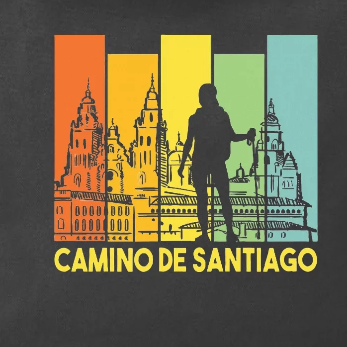 Buen Camino De Santiago De Compostela Zip Tote Bag