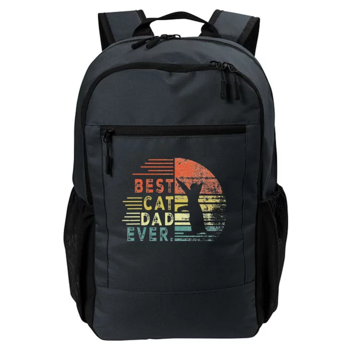 Best Cat Dad Ever Cat Gifts For Cat Lovers Fathers Day Daily Commute Backpack