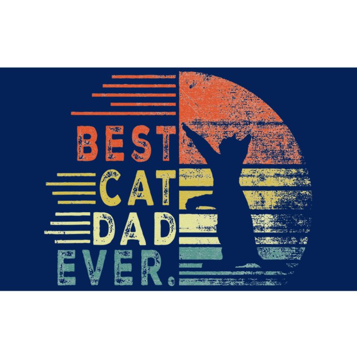 Best Cat Dad Ever Cat Gifts For Cat Lovers Fathers Day Bumper Sticker