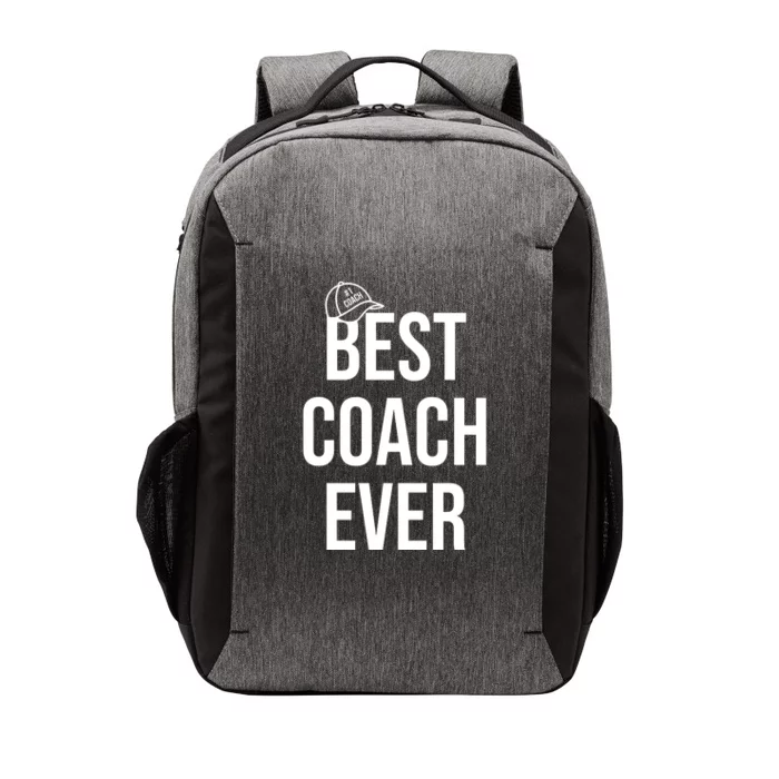 Best Coach Ever Sports Vector Backpack