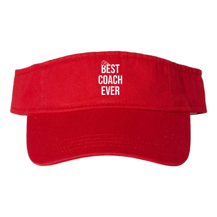 Best Coach Ever Sports Valucap Bio-Washed Visor