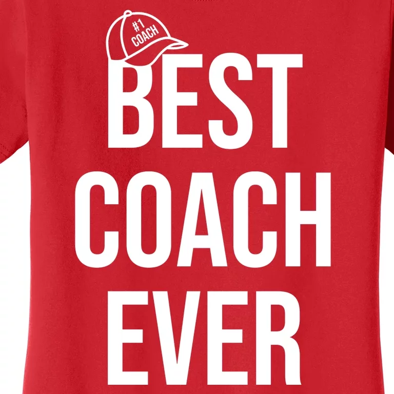 Best Coach Ever Sports Women's T-Shirt