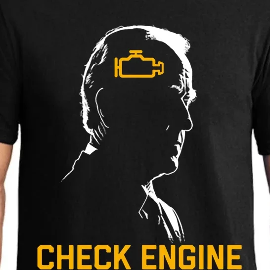 Biden Check Engine Funny Gift Pajama Set