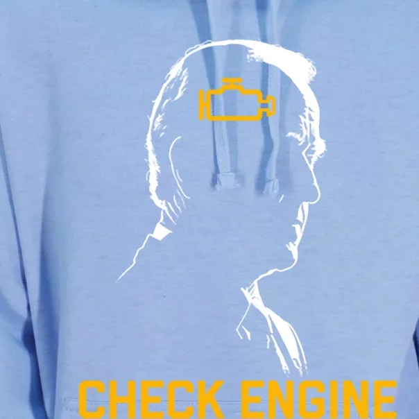 Biden Check Engine Funny Gift Unisex Surf Hoodie