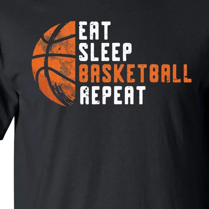 Basketball Coach Eat Sleep Basketball Repeat Basketball Tall T-Shirt