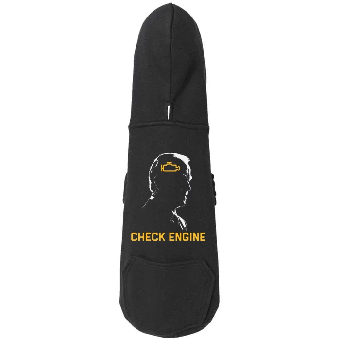 Biden Check Engine Doggie 3-End Fleece Hoodie