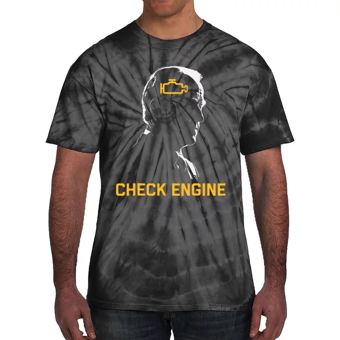 Biden Check Engine Tie-Dye T-Shirt