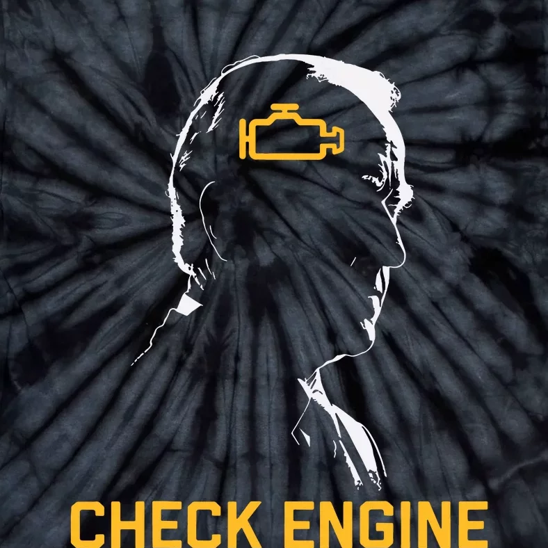 Biden Check Engine Tie-Dye T-Shirt