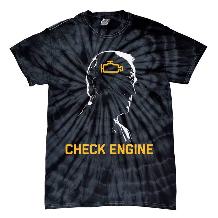 Biden Check Engine Tie-Dye T-Shirt