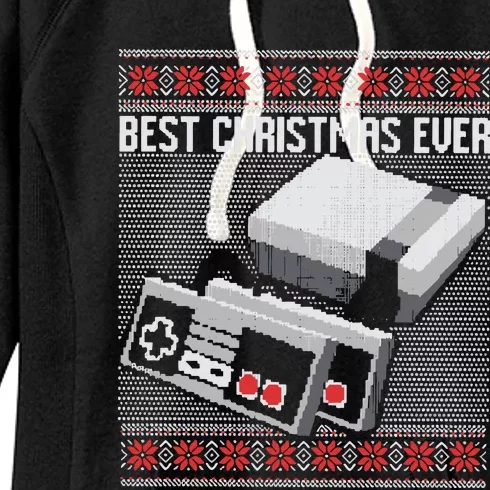 Best Christmas Ever Ugly Sweater Women's Fleece Hoodie