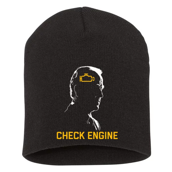 Biden Check Engine Short Acrylic Beanie