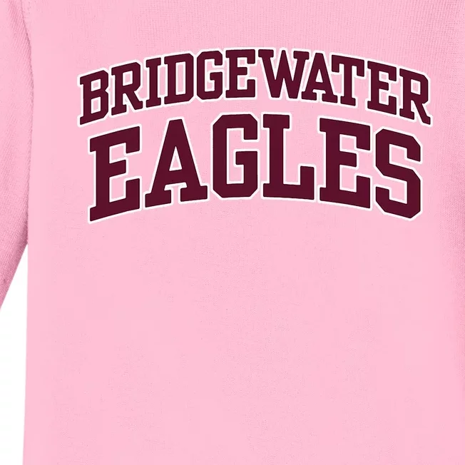 Bridgewater College Eagles 02 Baby Long Sleeve Bodysuit