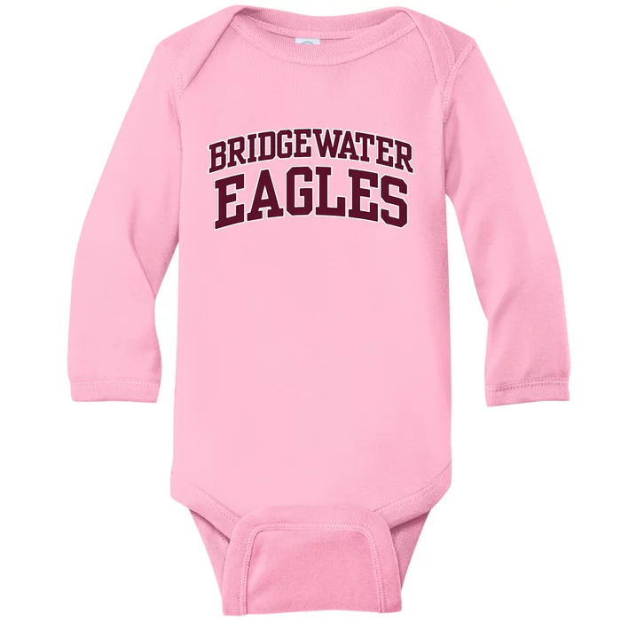 Bridgewater College Eagles 02 Baby Long Sleeve Bodysuit