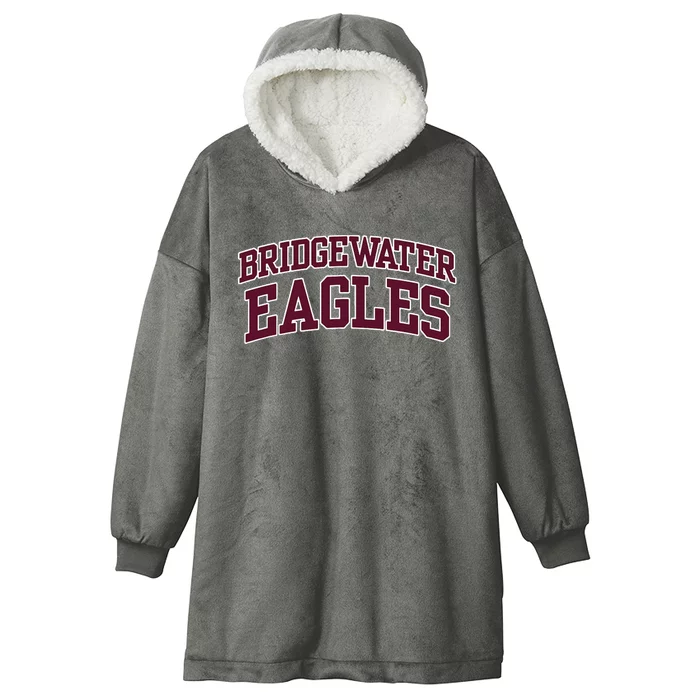 Bridgewater College Eagles 02 Hooded Wearable Blanket