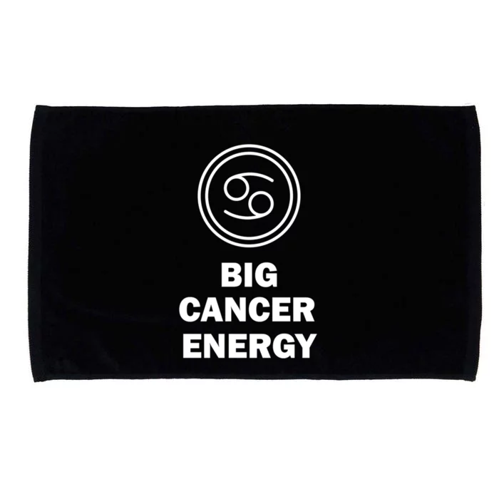 Big Cancer Energy Gift For Cancer Zodiac Sign Gift Microfiber Hand Towel