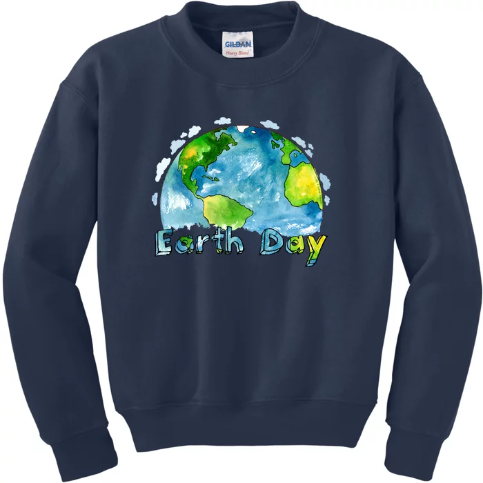 Beautiful Celebrate Earth Day Environmental Earth Day Kids Sweatshirt