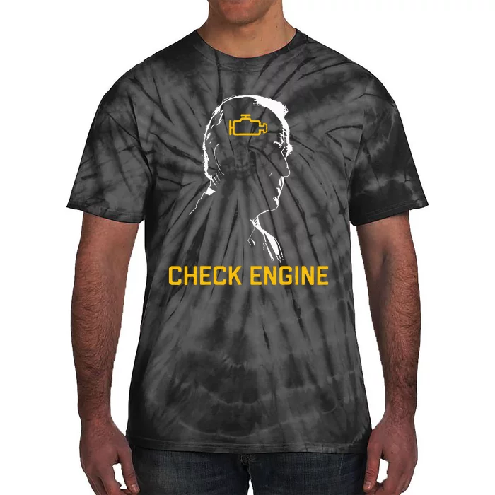 Biden Check Engine Tie-Dye T-Shirt