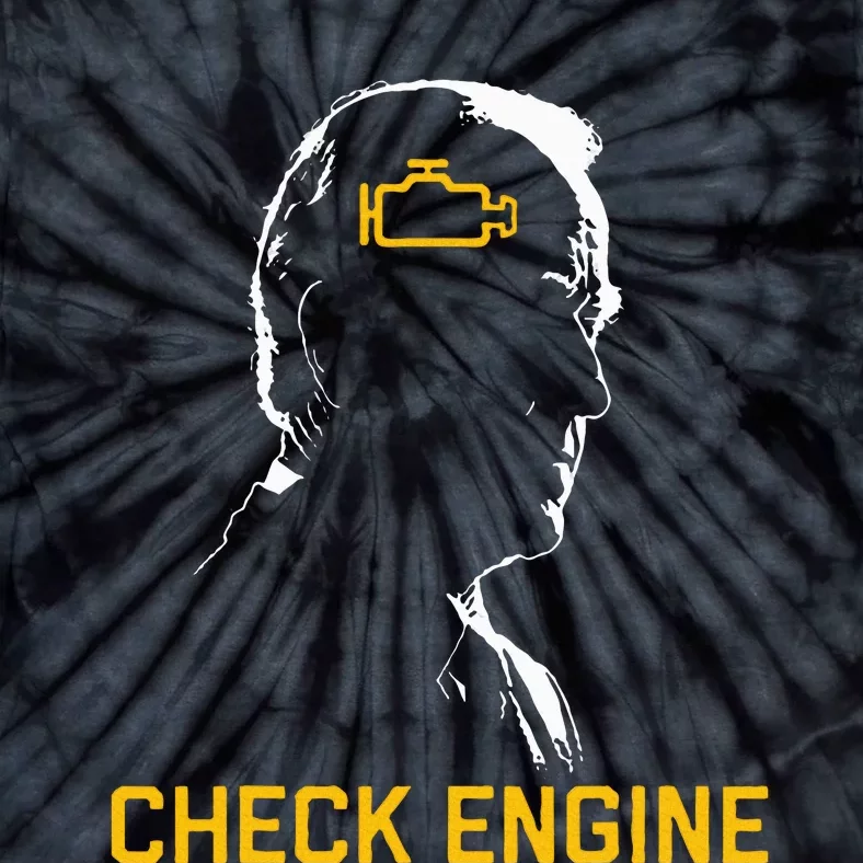 Biden Check Engine Tie-Dye T-Shirt