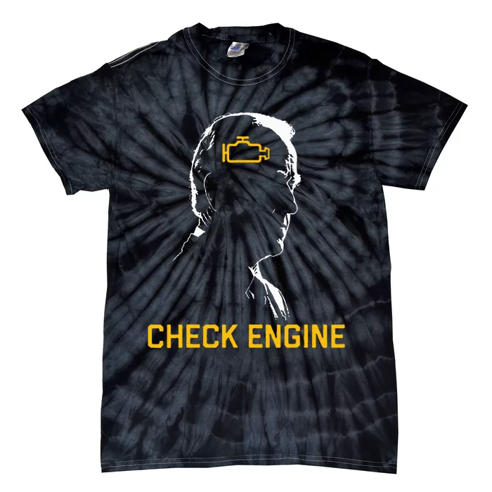 Biden Check Engine Tie-Dye T-Shirt