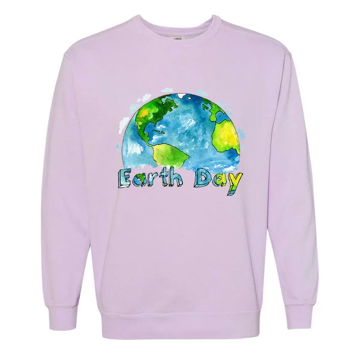 Beautiful Celebrate Earth Day Environmental Earth Day Garment-Dyed Sweatshirt