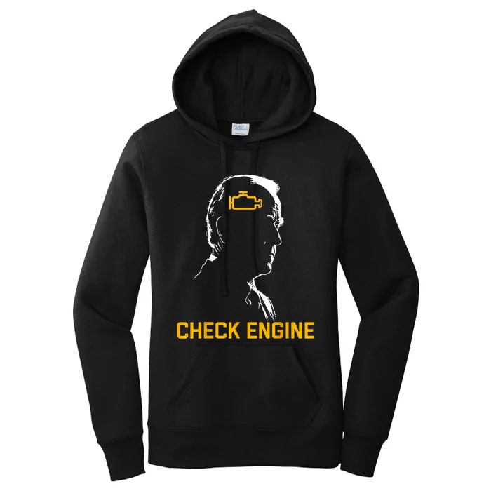 Biden Check Engine Women's Pullover Hoodie