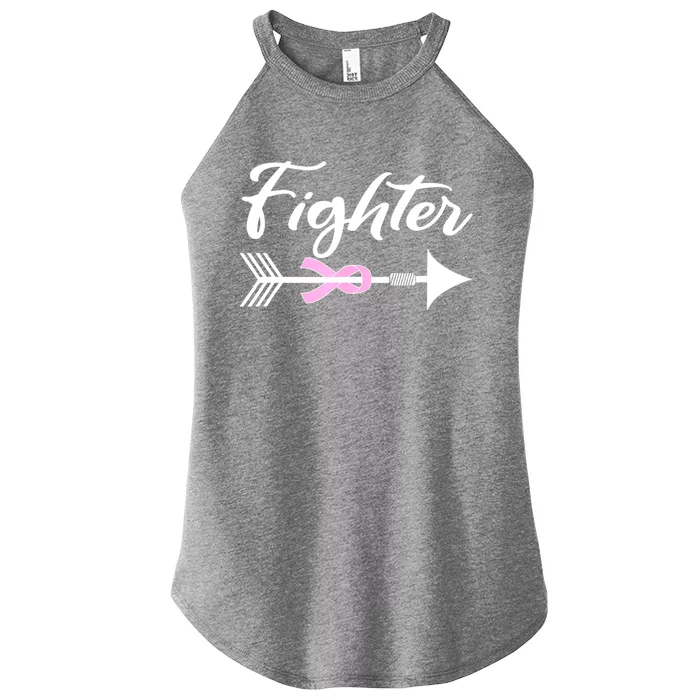 Breast Cancer Fighter Women’s Perfect Tri Rocker Tank