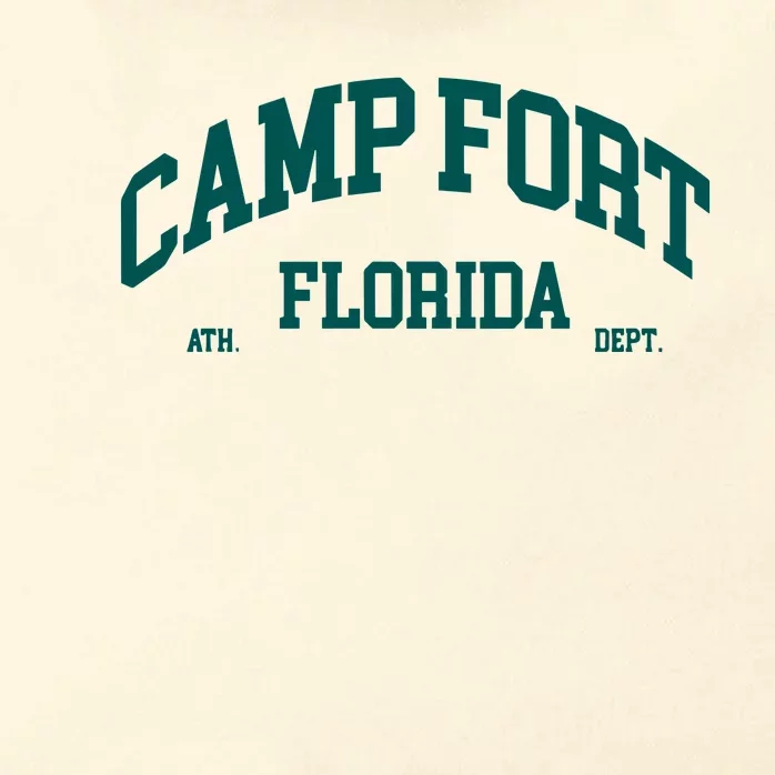 Boohoo Camp Fort Florida Zip Tote Bag