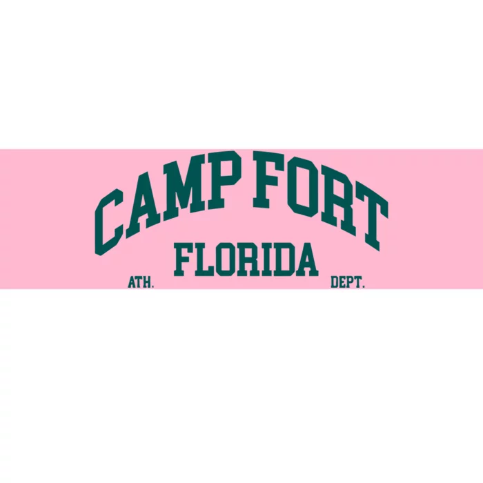 Boohoo Camp Fort Florida Bumper Sticker