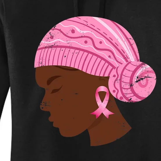 Breast Cancer Fighter Gift Breast Cancer Awareness Women's Pullover Hoodie