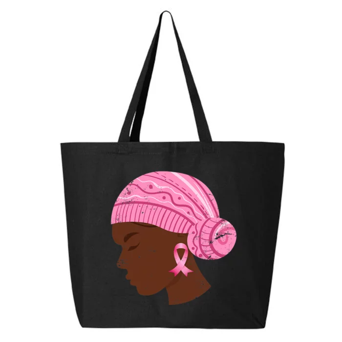 Breast Cancer Fighter Gift Breast Cancer Awareness 25L Jumbo Tote