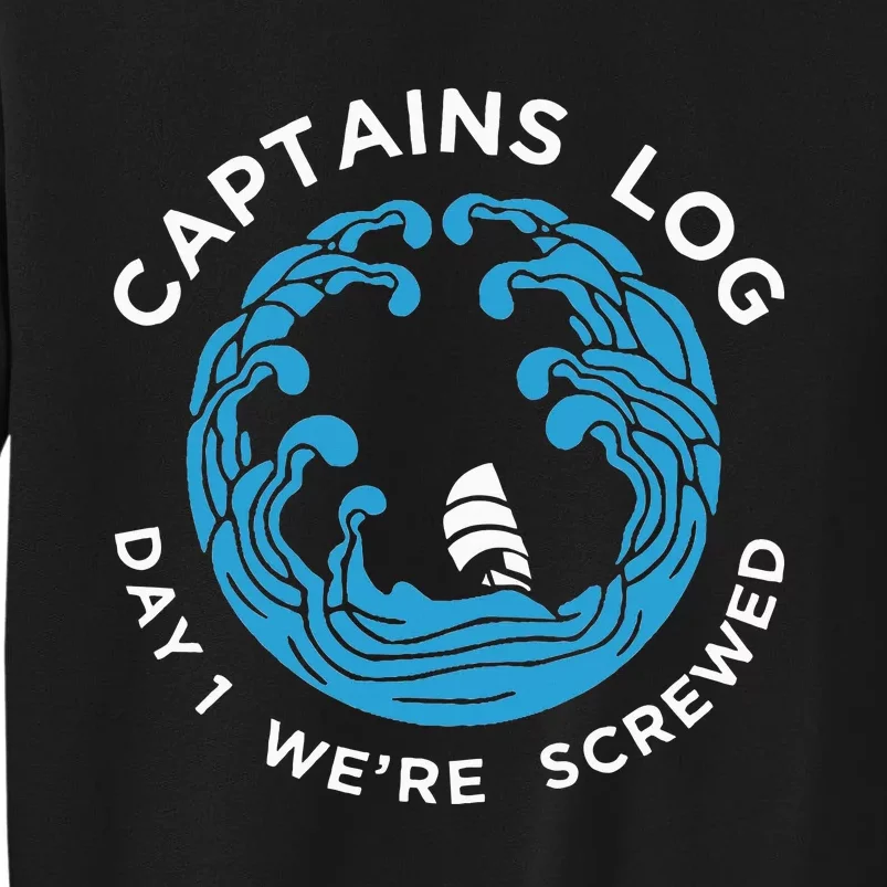 Boat Captain Funny Captains Tall Sweatshirt