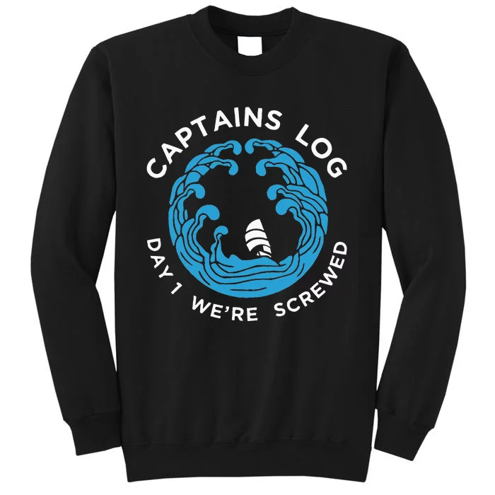 Boat Captain Funny Captains Tall Sweatshirt