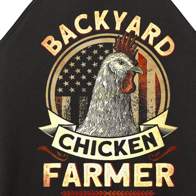 Backyard Chicken Farmer 4th Of July Usa Flag Women’s Perfect Tri Rocker Tank