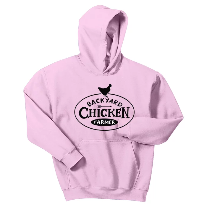 Backyard Chicken Farmer Chicken Lover Cute Kids Hoodie