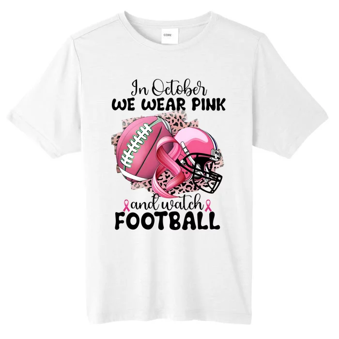 Breast Cancer Football Team Support ChromaSoft Performance T-Shirt