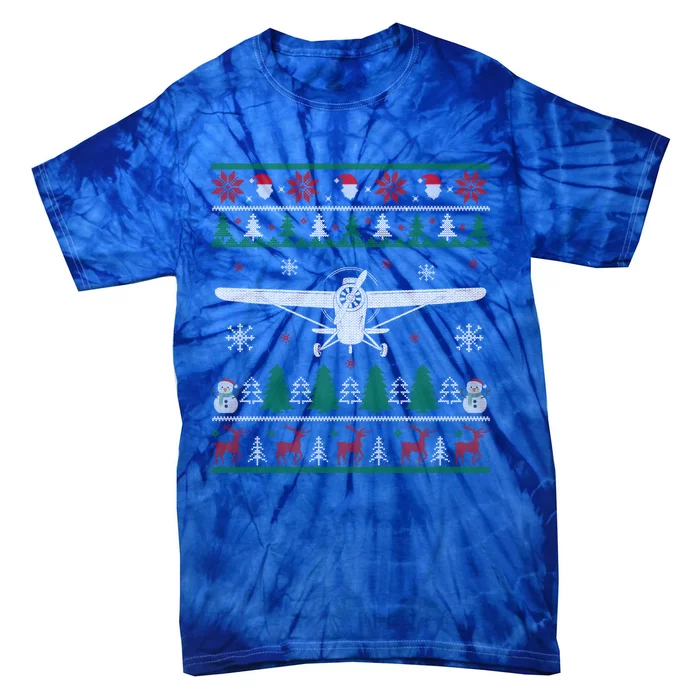 Best Christmas For Pilot Aviator Airline Tie-Dye T-Shirt