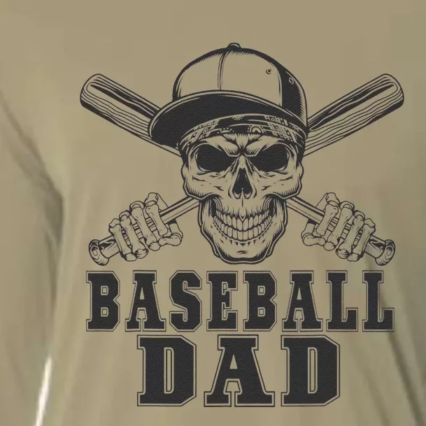 Baseball Clothes For Dad Coach For Fathers Day Baseball Fan Cooling Performance Long Sleeve Crew