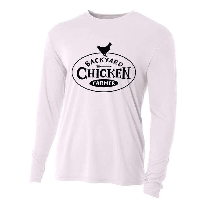 Backyard Chicken Farmer Chicken Lover Cute Cooling Performance Long Sleeve Crew