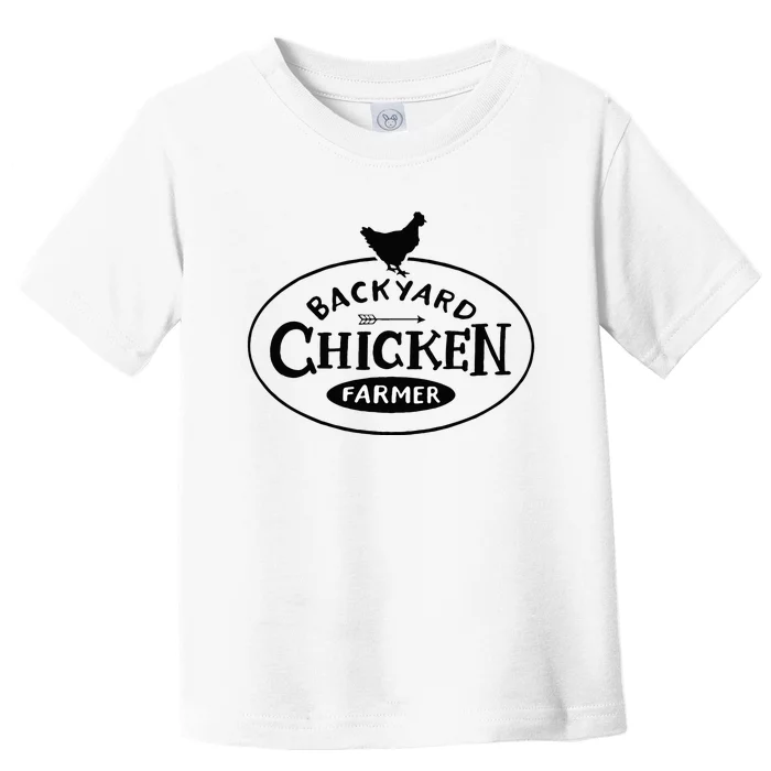 Backyard Chicken Farmer Chicken Lover Cute Toddler T-Shirt