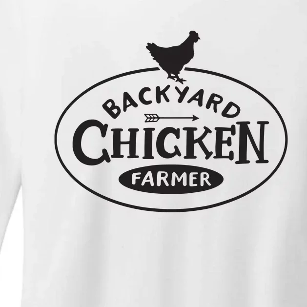 Backyard Chicken Farmer Chicken Lover Cute Womens CVC Long Sleeve Shirt