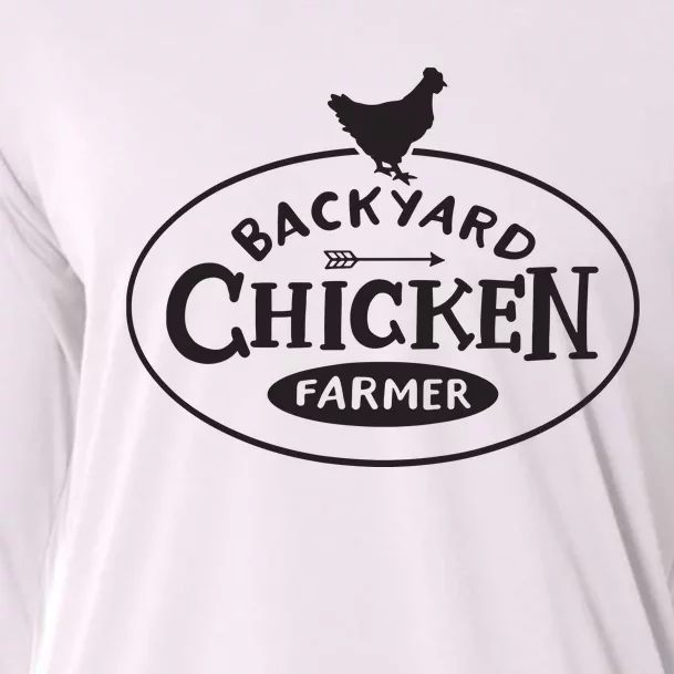 Backyard Chicken Farmer Chicken Lover Cute Cooling Performance Long Sleeve Crew