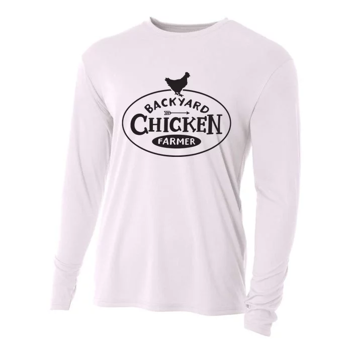 Backyard Chicken Farmer Chicken Lover Cute Cooling Performance Long Sleeve Crew