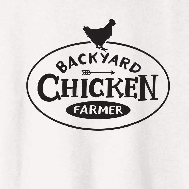 Backyard Chicken Farmer Chicken Lover Cute Women's Crop Top Tee