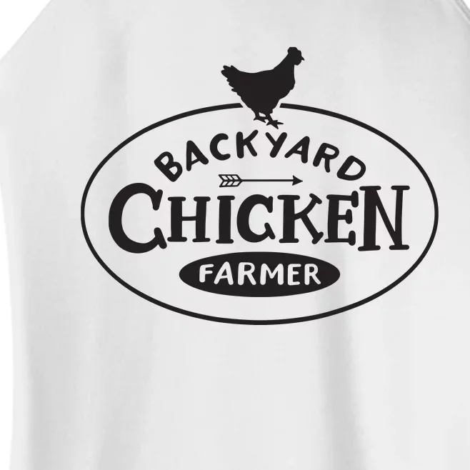 Backyard Chicken Farmer Chicken Lover Cute Women’s Perfect Tri Rocker Tank