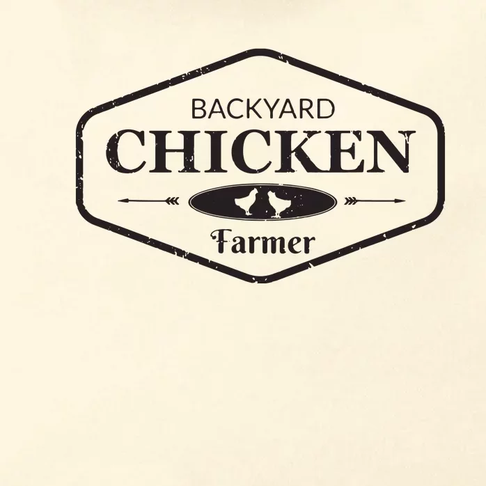 Backyard Chicken Farmer Chicken Lover Cute Zip Tote Bag