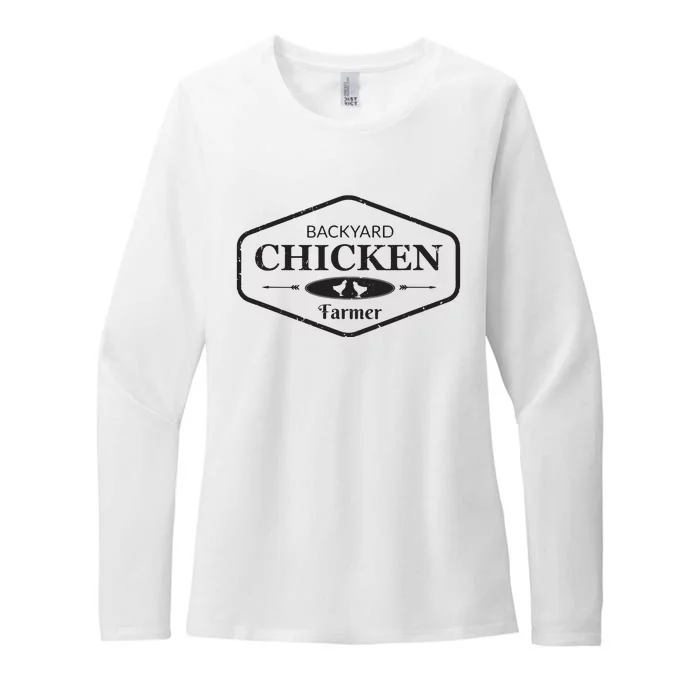 Backyard Chicken Farmer Chicken Lover Cute Womens CVC Long Sleeve Shirt