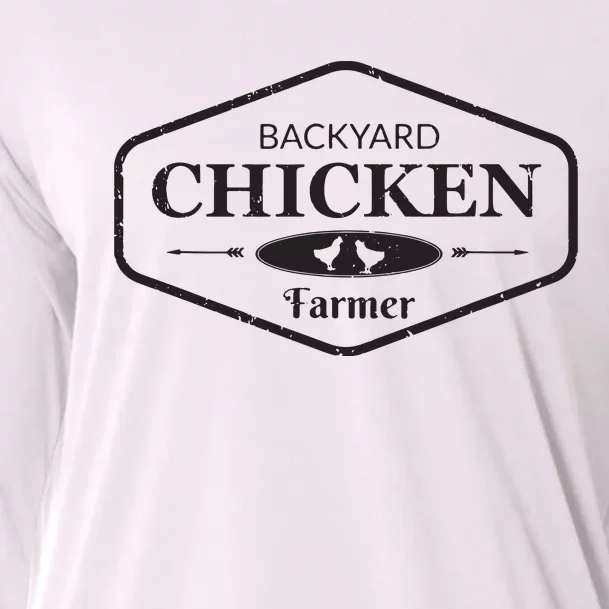 Backyard Chicken Farmer Chicken Lover Cute Cooling Performance Long Sleeve Crew