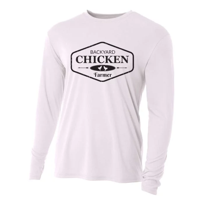 Backyard Chicken Farmer Chicken Lover Cute Cooling Performance Long Sleeve Crew